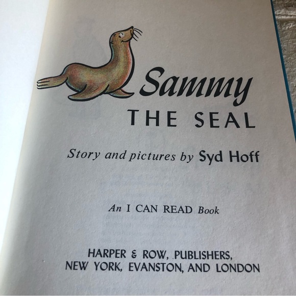 Vintage I Can Read Books by Syd Hoff 1959 SAMMY the Seal and JULIUS (24) - Picture 2 of 11